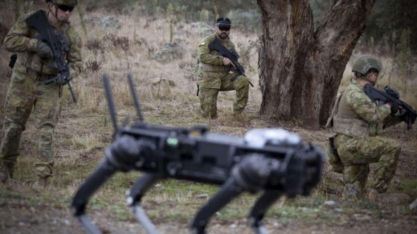 Soldiers Use ‘Telepathy’ to Control Robot Dogs with Brain Waves: See Video - The Debrief