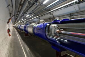 3D cut of the LHC dipole at CERN. Image Credit: Dominguez, Daniel: CERN