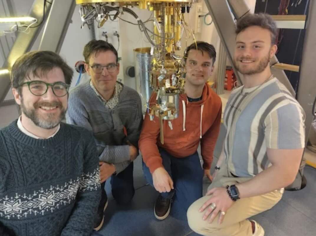 The Rice research unit, led by associate professor Christopher Tunnel (left).